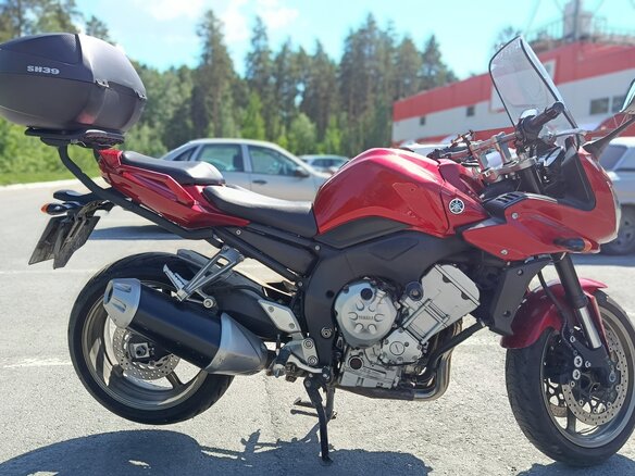 2008 Yamaha FZ1, красный, 660000 рублей - вид 1