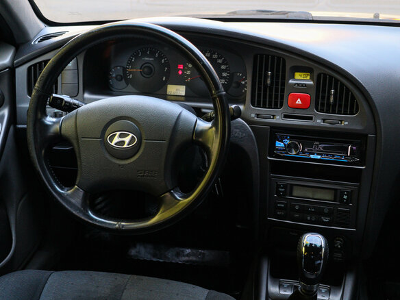 2004 Hyundai Elantra III (XD2) Рестайлинг, чёрный - вид 8