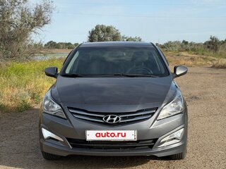 2014 Hyundai Solaris I Рестайлинг, серый, 670000 рублей, вид 3