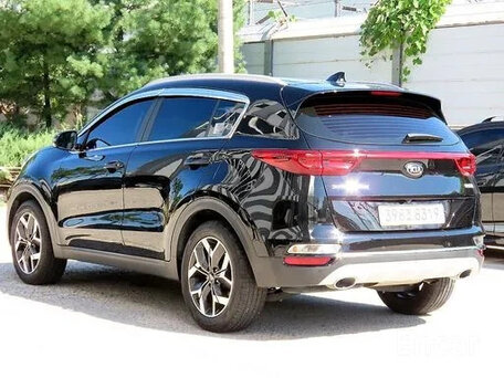 2019 Kia Sportage IV Рестайлинг, чёрный, 1600000 рублей, вид 3