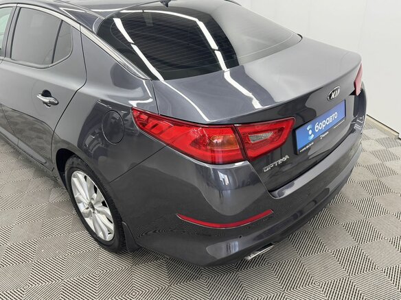 2014 Kia Optima III Рестайлинг, серый, 1299000 рублей - вид 14