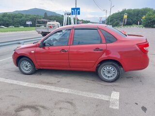 2013 Lada (ВАЗ) Granta I, красный, 380000 рублей, вид 3