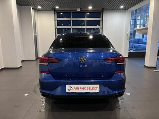 2020 Volkswagen Polo VI, синий, 1630000 рублей, вид 4