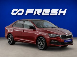 2020 Skoda Rapid II, красный, 1545077 рублей, вид 1