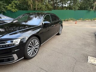 2021 Audi A8 Long 55 TFSI IV (D5), чёрный, 6150000 рублей, вид 3