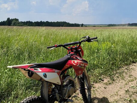 2019 YCF Bigy 150MX, красный, 100000 рублей, вид 5