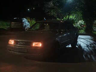 1991 Audi 100 IV (C4), золотистый, 120000 рублей, вид 1