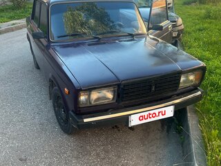 2001 Lada (ВАЗ) 2107, фиолетовый, 130000 рублей, вид 2