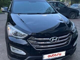2012 Hyundai Santa Fe III, чёрный, 2150000 рублей, вид 1