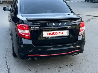 2021 Lada (ВАЗ) Granta Drive Active I Рестайлинг, чёрный, 760000 рублей, вид 5