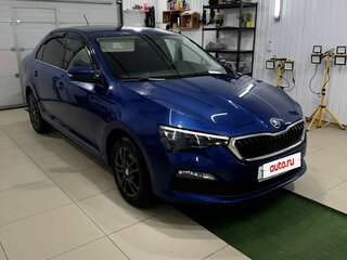 2021 Skoda Rapid II, синий, 1790000 рублей, вид 3