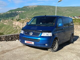 2006 Volkswagen Caravelle SWB 4MOTION T5, синий, 1050000 рублей, вид 2