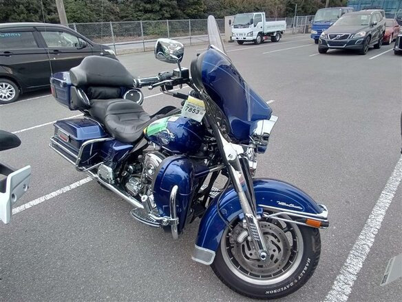 2005 Harley-Davidson Electra Glide, голубой, 530000 рублей