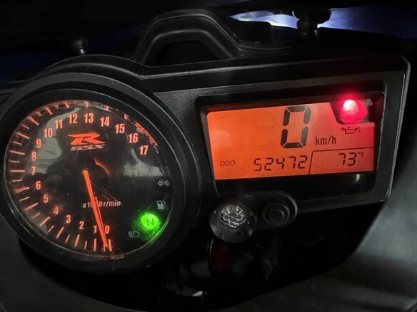 2004 Suzuki GSX-R 600, синий, 380000 рублей - вид 8