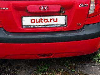 2005 Hyundai Getz I Рестайлинг, красный, 260000 рублей, вид 2
