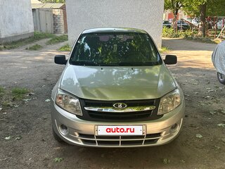 2012 Lada (ВАЗ) Granta I, серебристый, 290000 рублей, вид 1