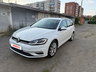 2018 Volkswagen Golf VII Рестайлинг, белый, 1500000 рублей, вид 2