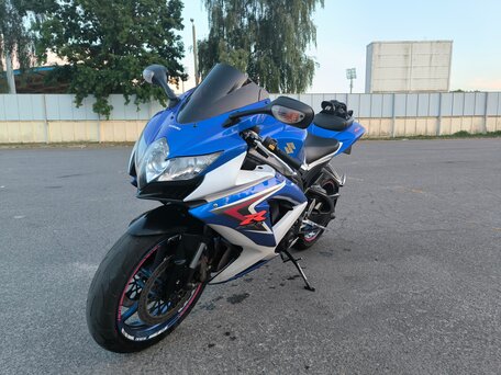 2008 Suzuki GSX-R 750, синий, 557227 рублей, вид 1