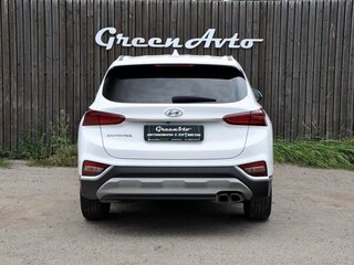 2019 Hyundai Santa Fe IV, белый, 2680000 рублей, вид 4