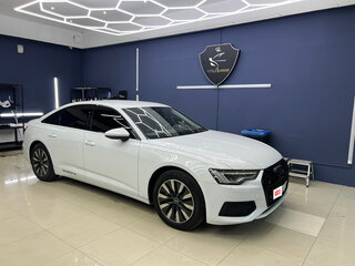 2021 Audi A6 45 TFSI V (C8), белый, 4600000 рублей, вид 1