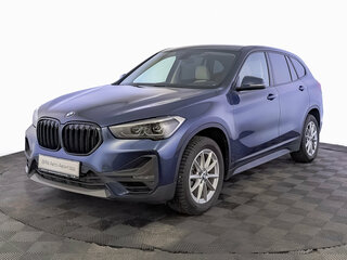 2021 BMW X1 18i sDrive II (F48) Рестайлинг, синий, 2480000 рублей, вид 1