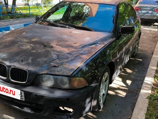 1998 BMW 5 серии 520i IV (E39), чёрный, 265000 рублей, вид 1