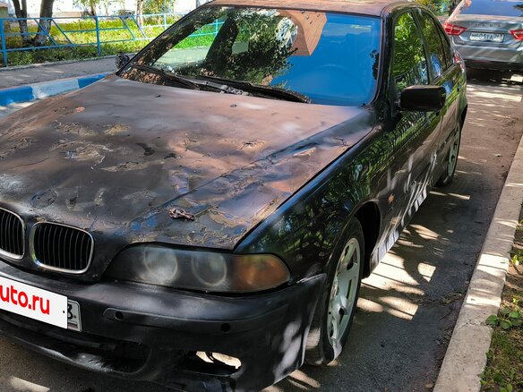 1998 BMW 5 серии 520i IV (E39), чёрный, 250000 рублей