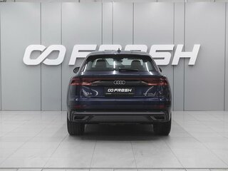2018 Audi Q8 55 TFSI I (4M), синий, 4699999 рублей, вид 4