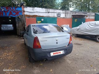 2008 Renault Logan I, серый, 135000 рублей, вид 3