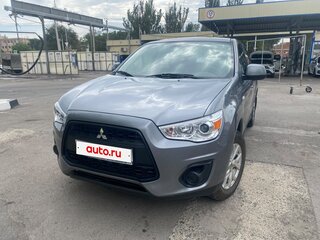 2014 Mitsubishi ASX I Рестайлинг, серый, 1300000 рублей, вид 1