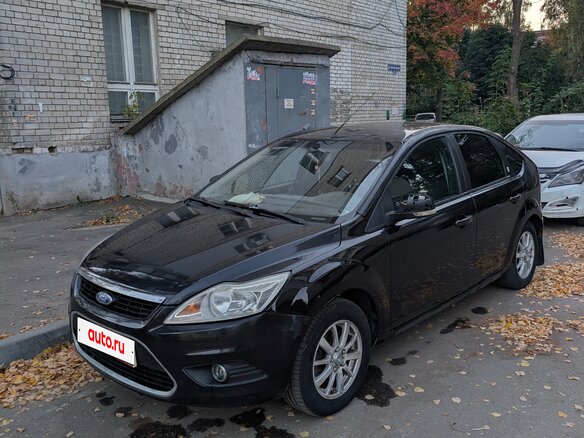 2009 Ford Focus II Рестайлинг, чёрный, 400000 рублей