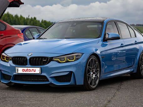 2017 BMW M3 V (F80), голубой, 6150000 рублей, вид 1