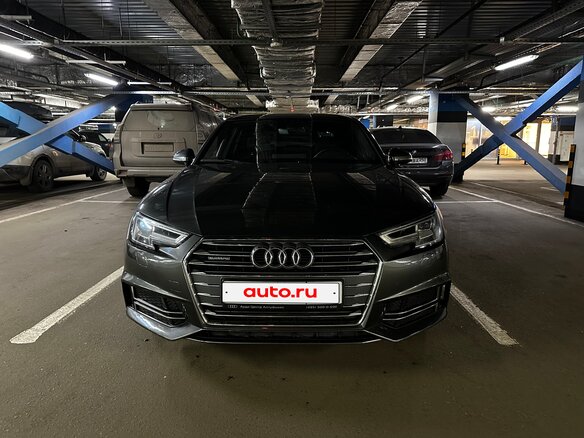 2017 Audi A4 V (B9), серый - вид 4