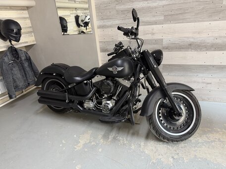 2014 Harley-Davidson Fat Boy, чёрный, 1450000 рублей, вид 2