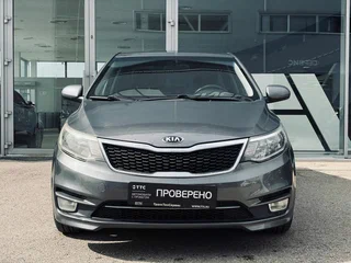 2016 Kia Rio III Рестайлинг, серый, 920000 рублей, вид 2