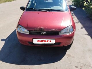 2006 Lada (ВАЗ) Kalina I, красный, 110000 рублей, вид 1