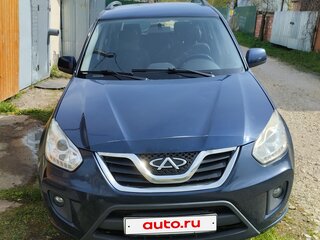 2013 Chery Tiggo (T11) I Рестайлинг (FL), синий, 400000 рублей, вид 1