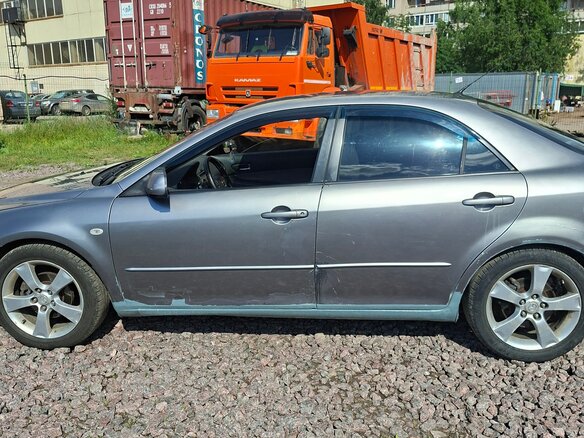 2003 Mazda 6 I (GG), серый, 255000 рублей - вид 6
