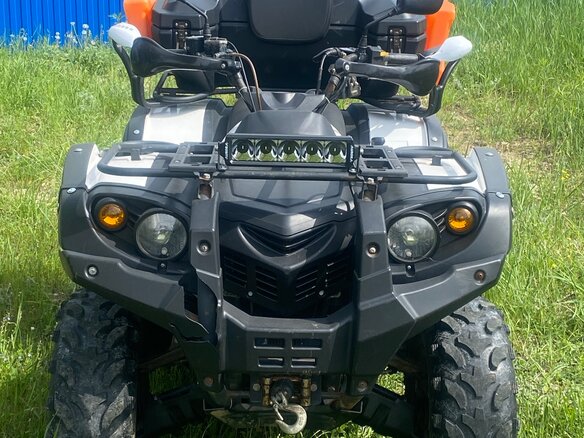 2014 Stels ATV-600YS Leopard, белый, 440000 рублей