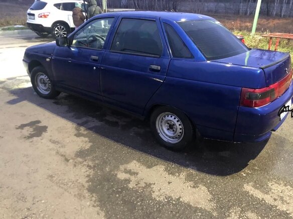 2003 Lada (ВАЗ) 2110, синий, 137000 рублей - вид 3