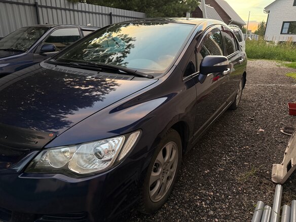 2007 Honda Civic VIII, синий, 700000 рублей - вид 1