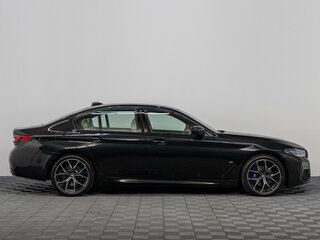 2021 BMW 5 серии 530i xDrive VII (G30/G31/G38) Рестайлинг, чёрный, 5790000 рублей, вид 4