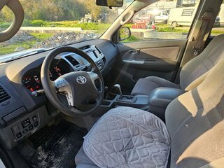 2012 Toyota Hilux VII Рестайлинг, белый, 1750000 рублей, вид 5