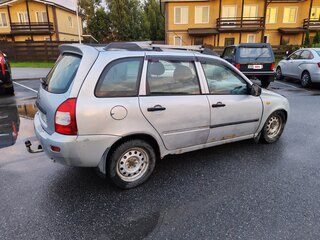 2011 Lada (ВАЗ) Kalina I, серебристый, 70000 рублей, вид 4
