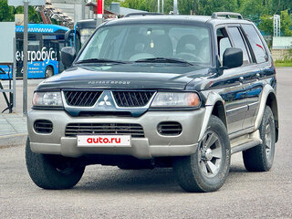 2004 Mitsubishi Pajero Sport I Рестайлинг, синий, 800000 рублей, вид 2