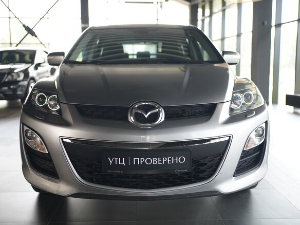 2011 Mazda CX-7 I Рестайлинг, серебристый - вид 1