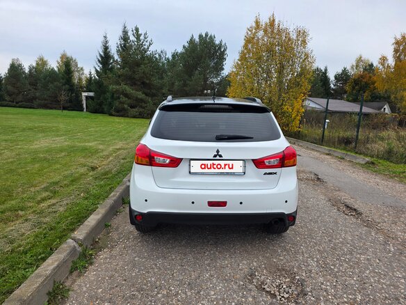 2014 Mitsubishi ASX I Рестайлинг, белый, 1386000 рублей - вид 4