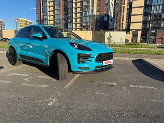 2020 Porsche Macan S I Рестайлинг, синий, 4799999 рублей, вид 3