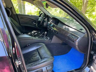 2003 BMW 5 серии 520i V (E60/E61), чёрный, 820000 рублей, вид 4