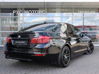 2014 BMW 5 серии 520i VI (F10/F11/F07) Рестайлинг, чёрный, 2080000 рублей, вид 3